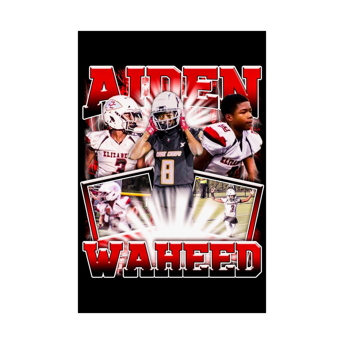 Aiden Waheed Poster 24" x 36"