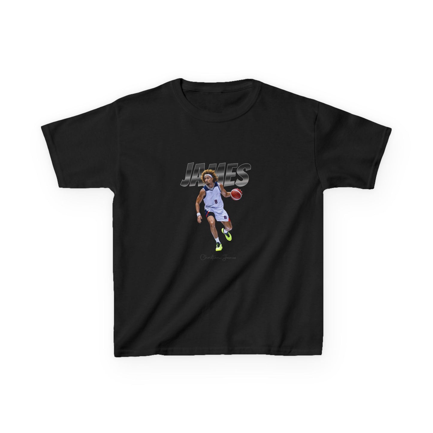 Christian James Youth Heavy Cotton Tee