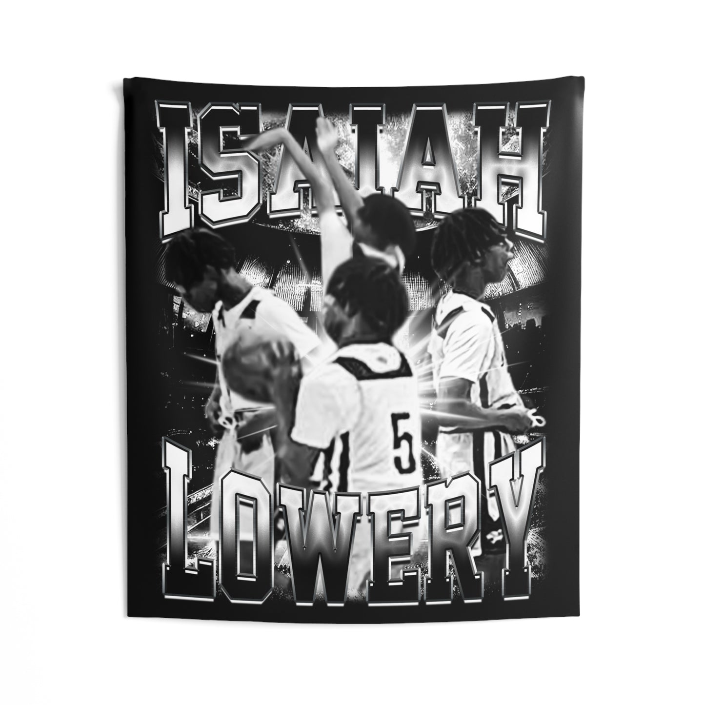 Isaiah Lowery Tapestry 50” x 60”