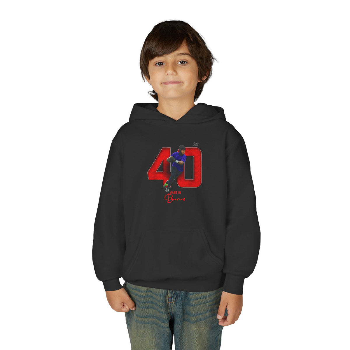 Jaheim Burns Youth Hoodie