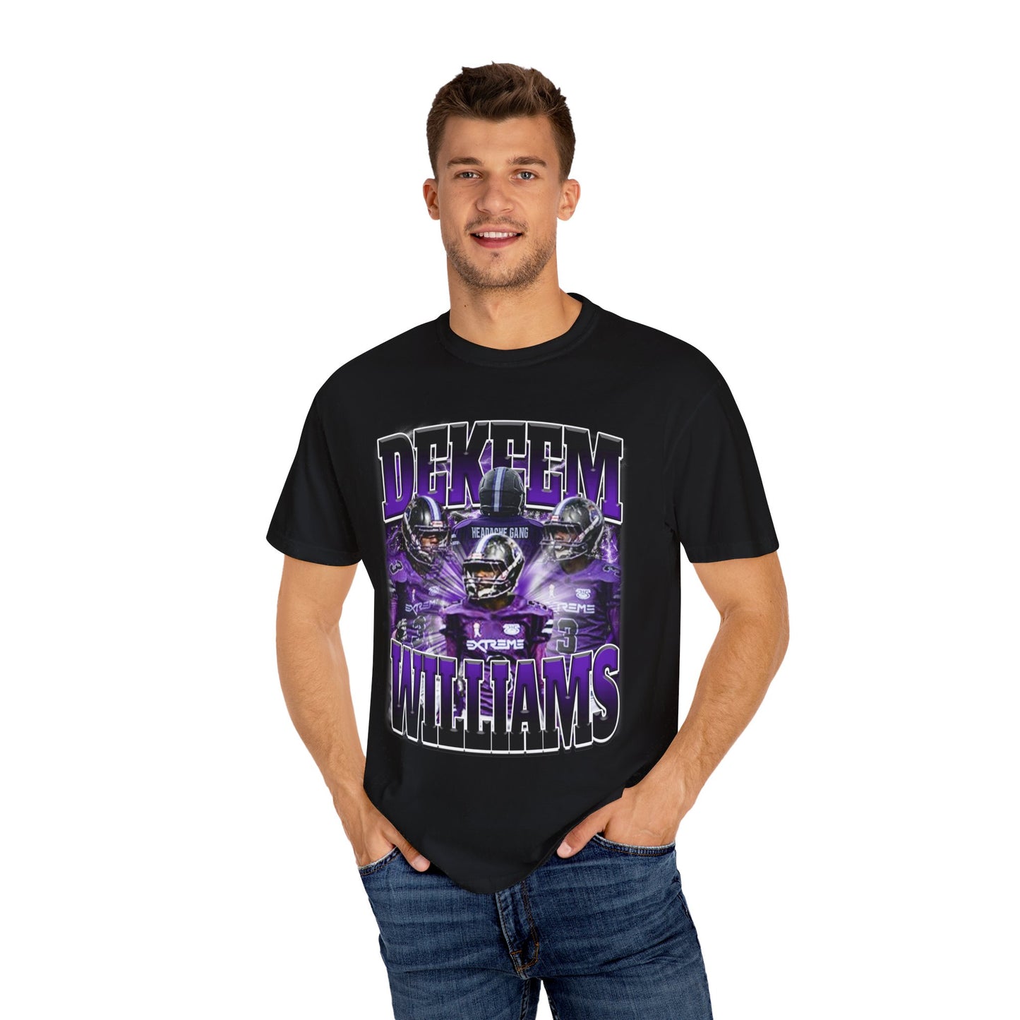 Dekeem Williams Unisex Garment-Dyed T-shirt