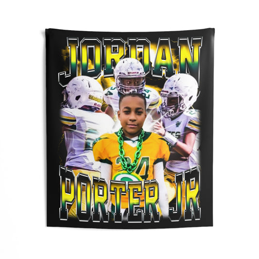Jordan Porter Jr Tapestry 50” x 60”