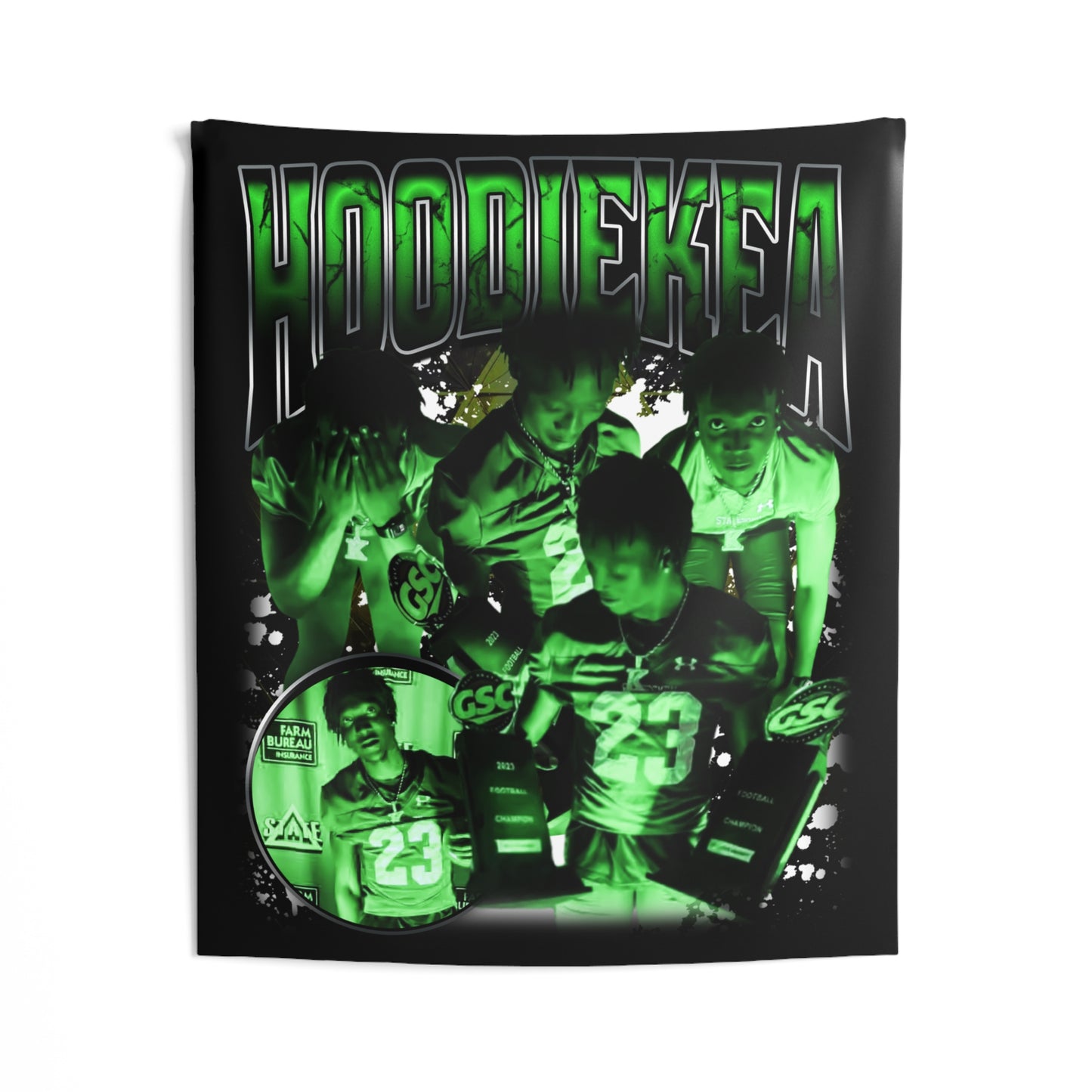 Hoodiekea Tapestry 50” x 60”