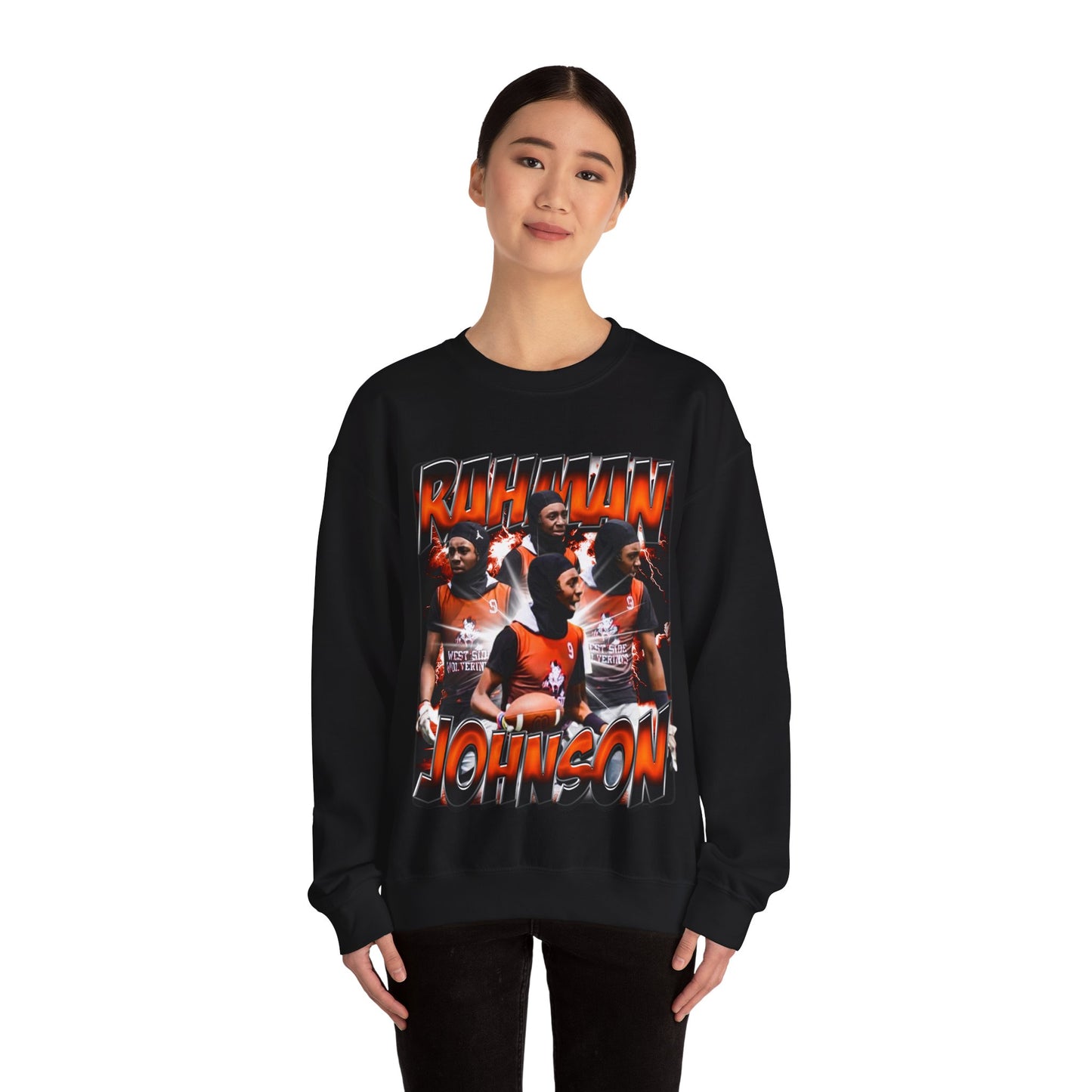 Rahman Johnson 2 Crewneck Sweatshirt