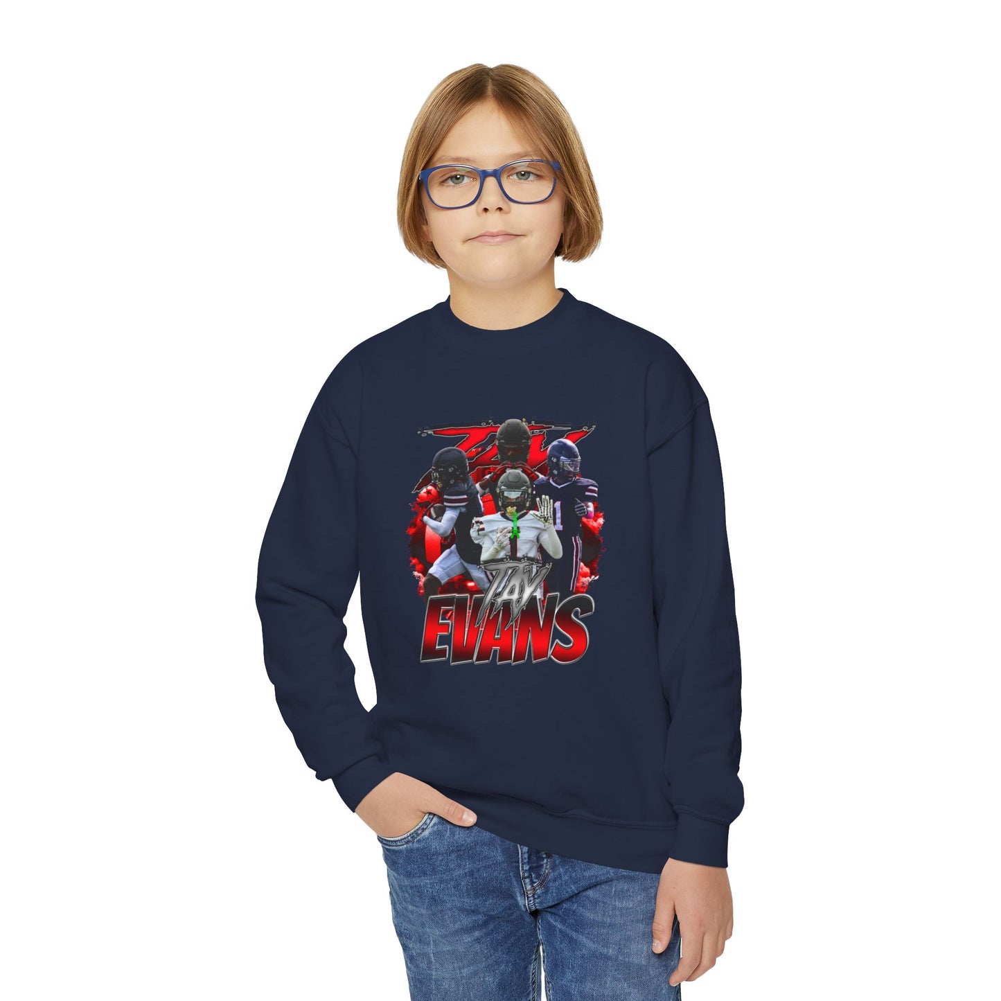 Tay Evans Youth Crewneck Sweatshirt