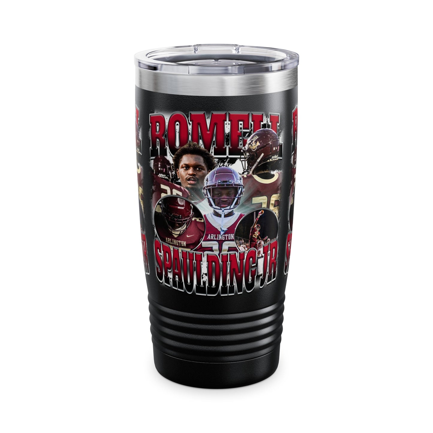 Romell Spaulding JR Stainless Steal Tumbler