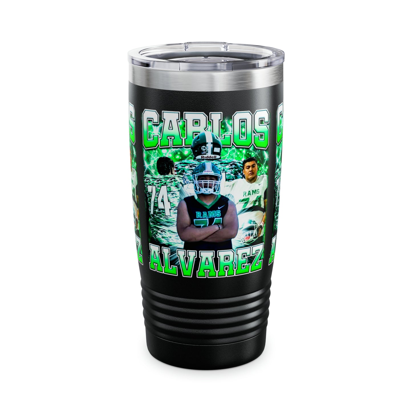 Carlos Alvarez Stainless Steel Tumbler