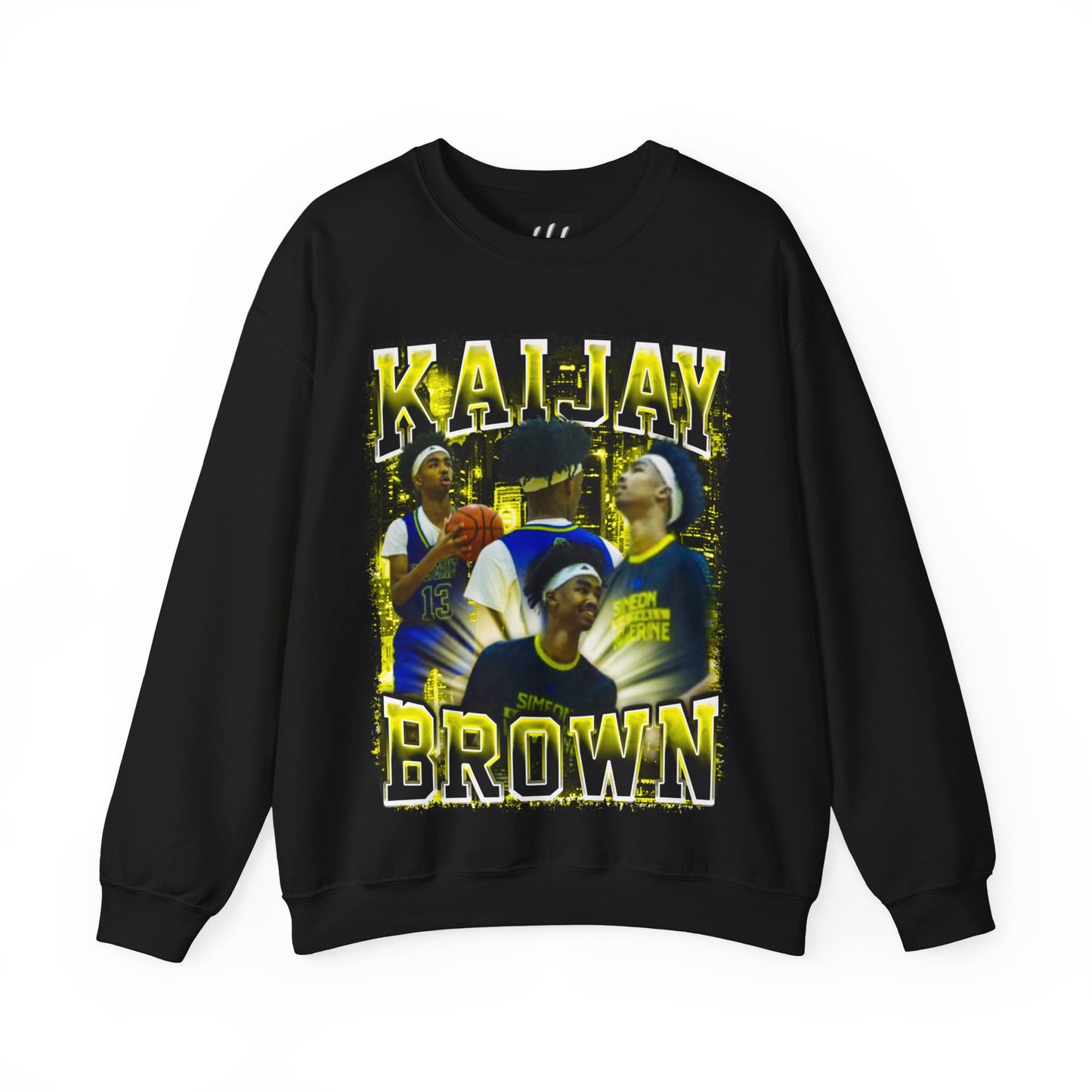 Kaijay Brown Crewneck Sweatshirt