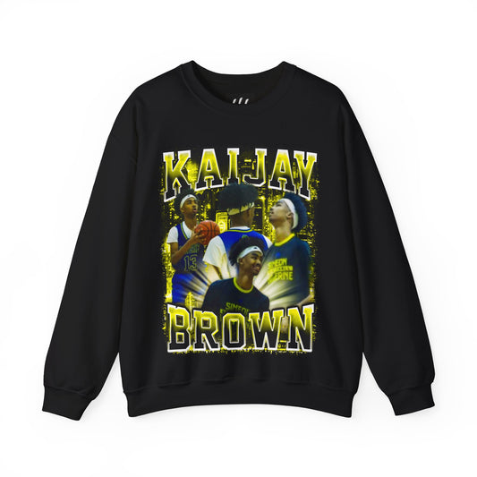 Kaijay Brown Crewneck Sweatshirt