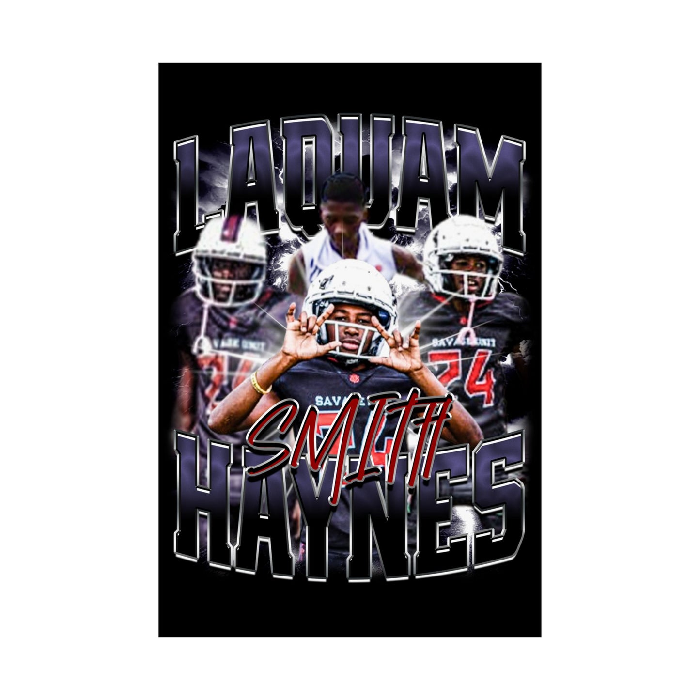 Laquam Haynes Poster 24" x 36"