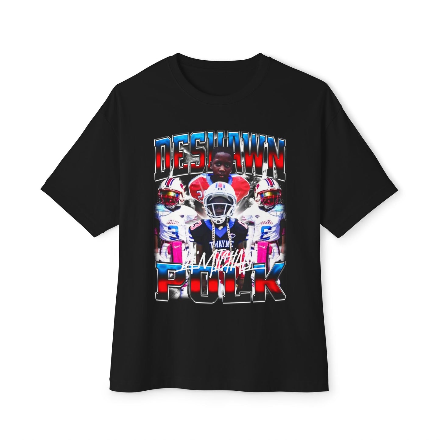 Deshawn La'michael Polk Oversized Vintage Tee