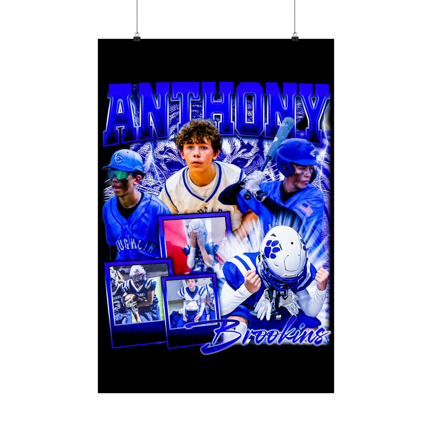 Anthony Brookins Poster 24" x 36"