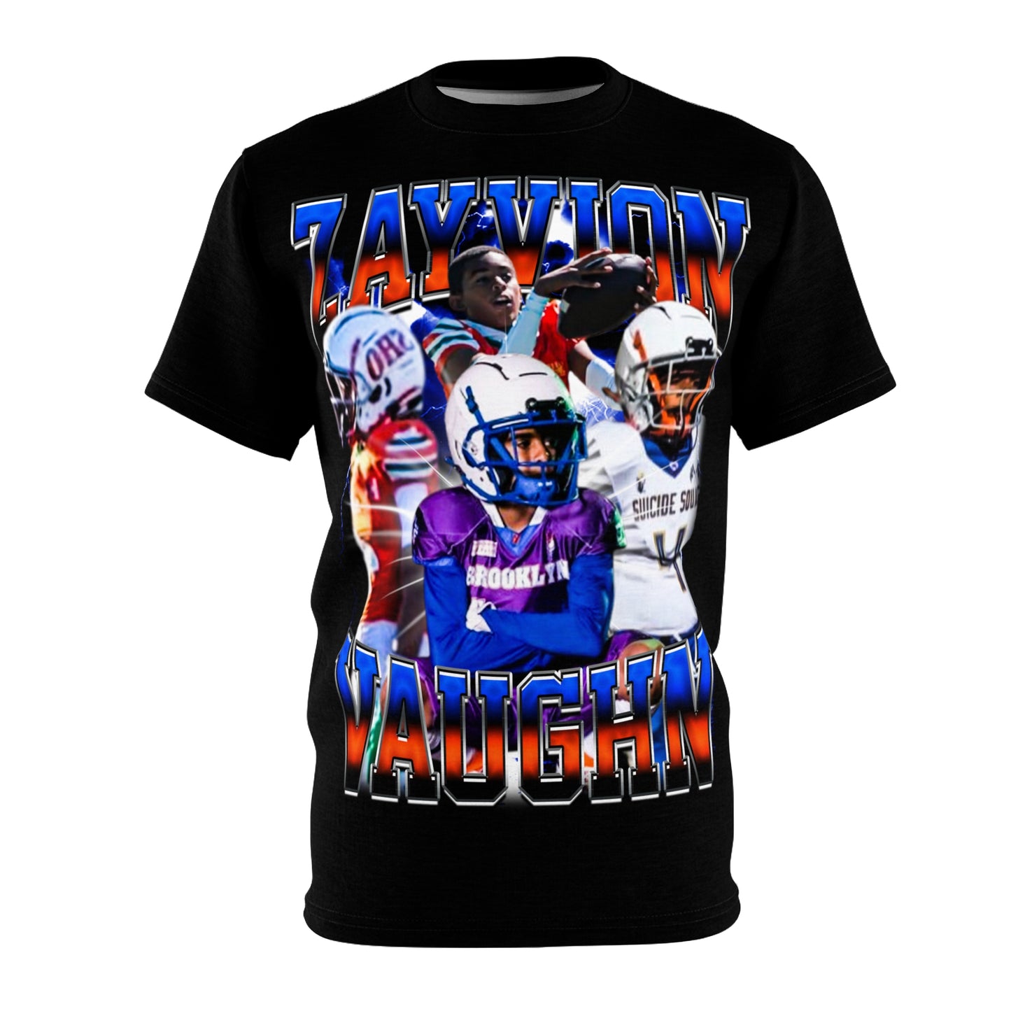 Zayvion Vaughn Vintage Full Print Tee