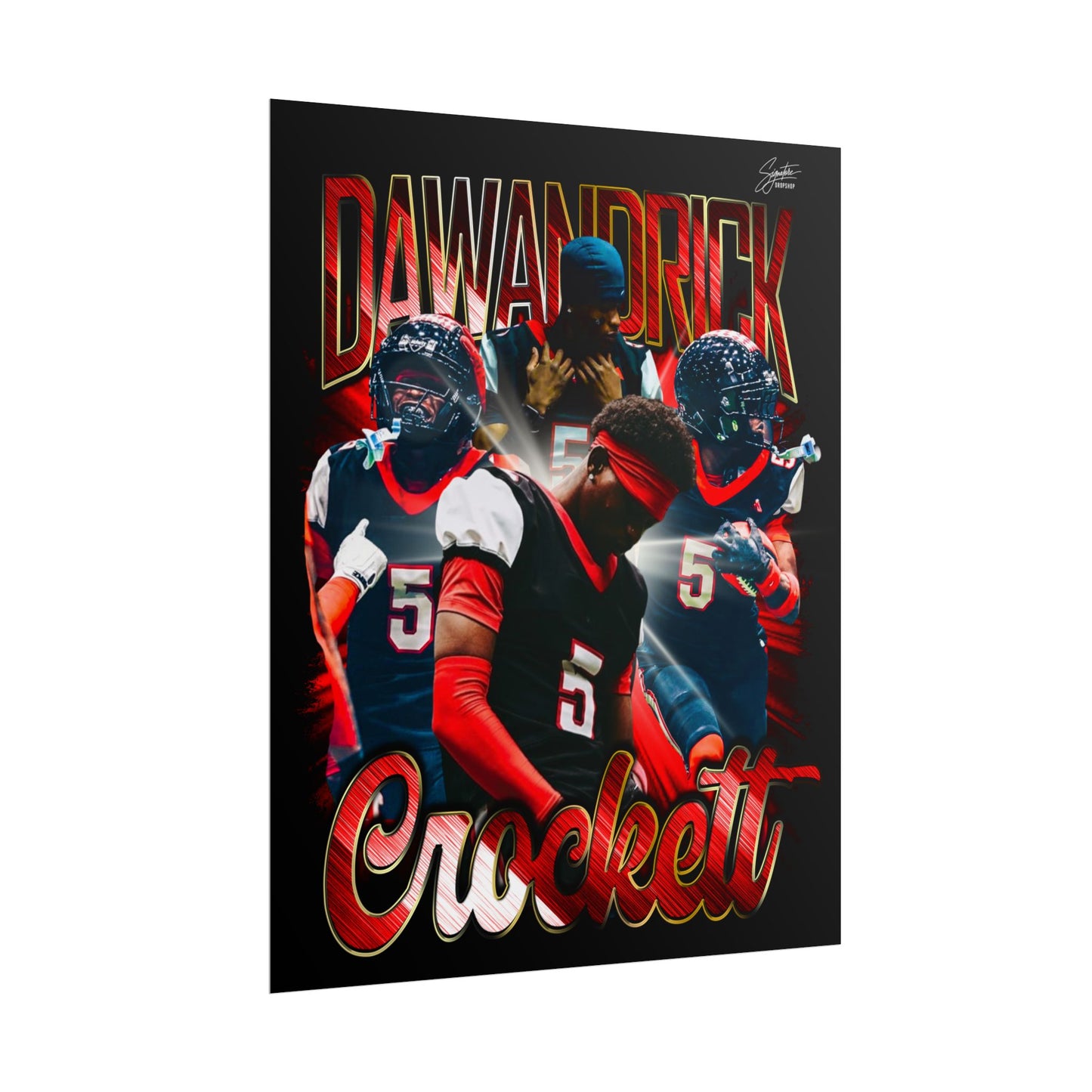 Dawandrick Crockett Poster