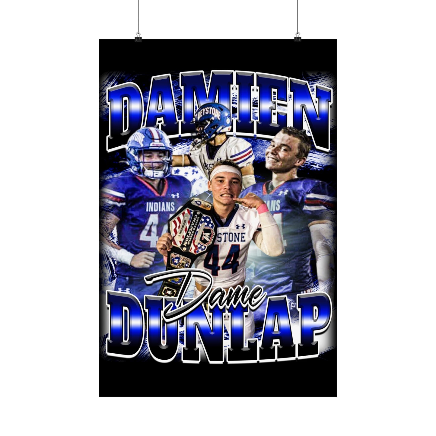 Damien Dunlap Poster 24" x 36"