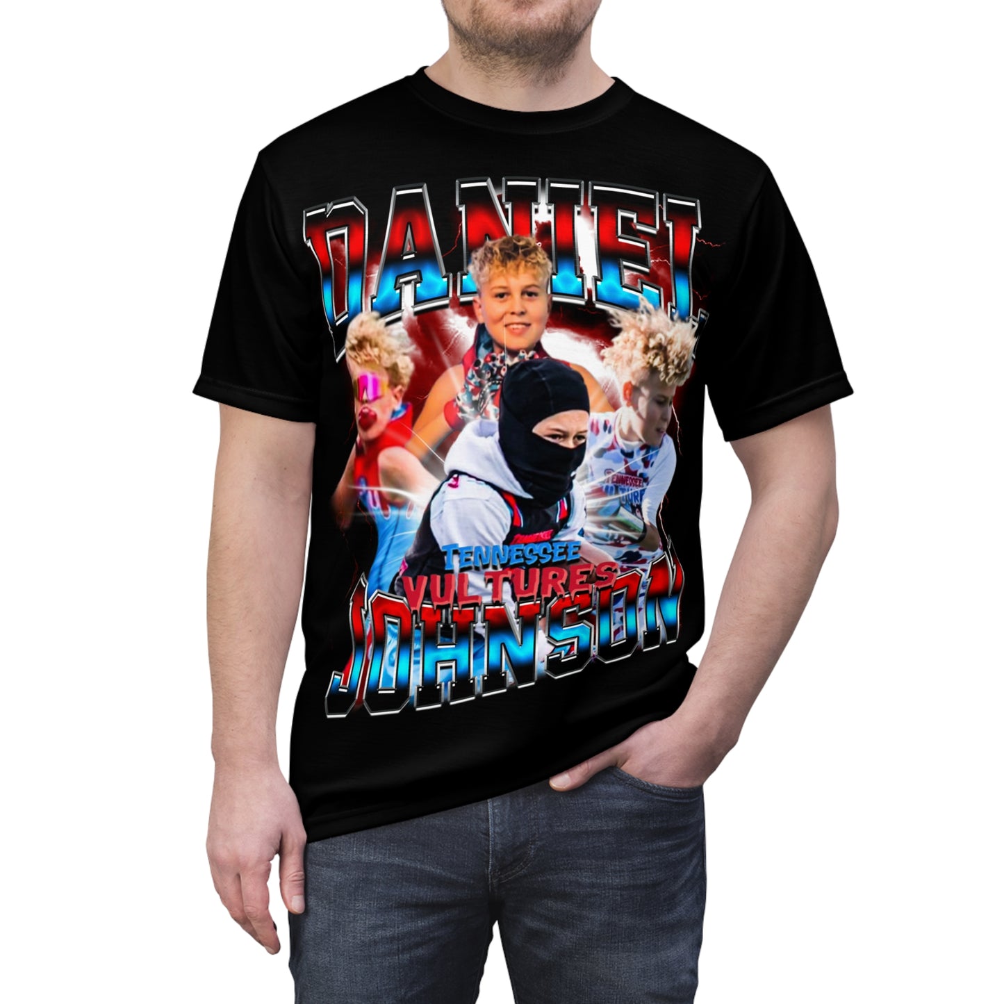 Daniel Johnson Vintage Full Print Tee