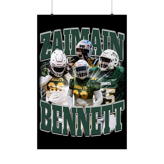 Zaimain Bennett Poster 24" x 36"