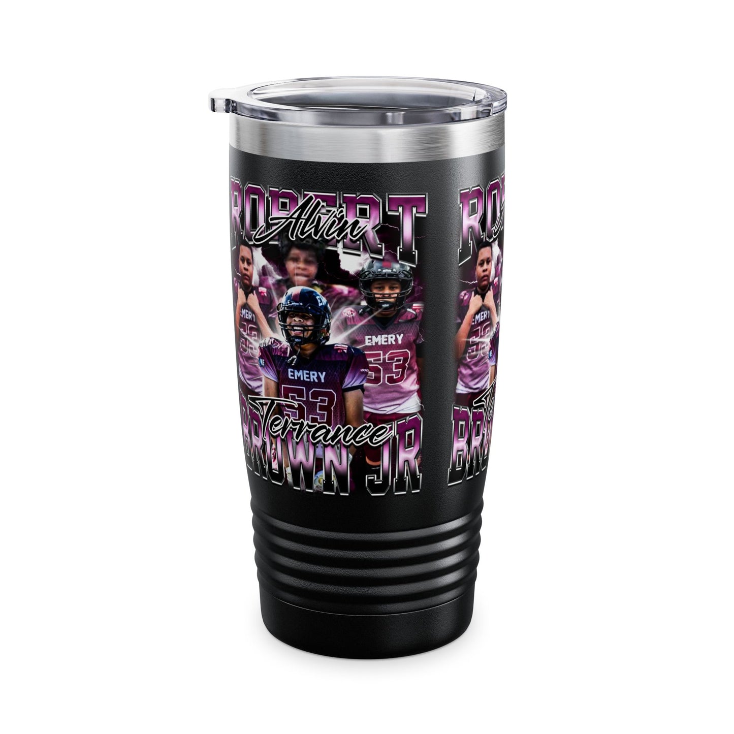 Robert Alvin Terrance Brown Jr Stainless Steel Tumbler