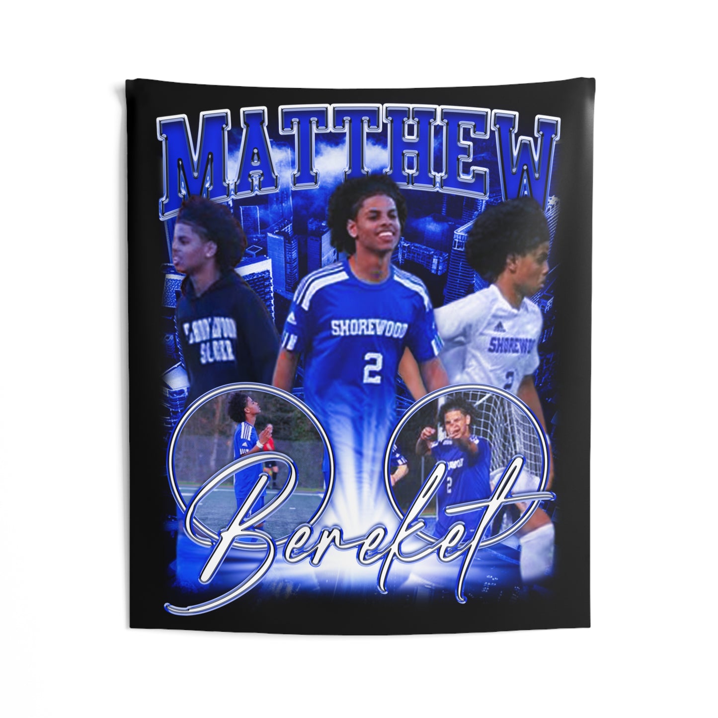 Matthew Bereket Tapestry 50” x 60”