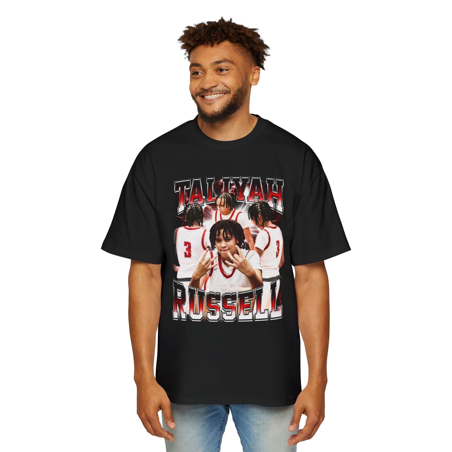 Taliyah Russell Oversized Retro Tee