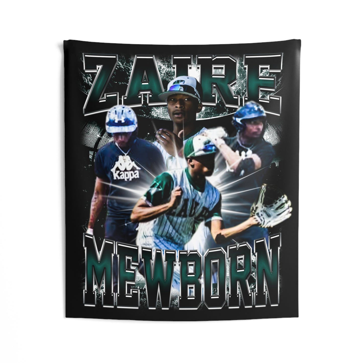 Zaire Mewborn Tapestry 50” x 60”