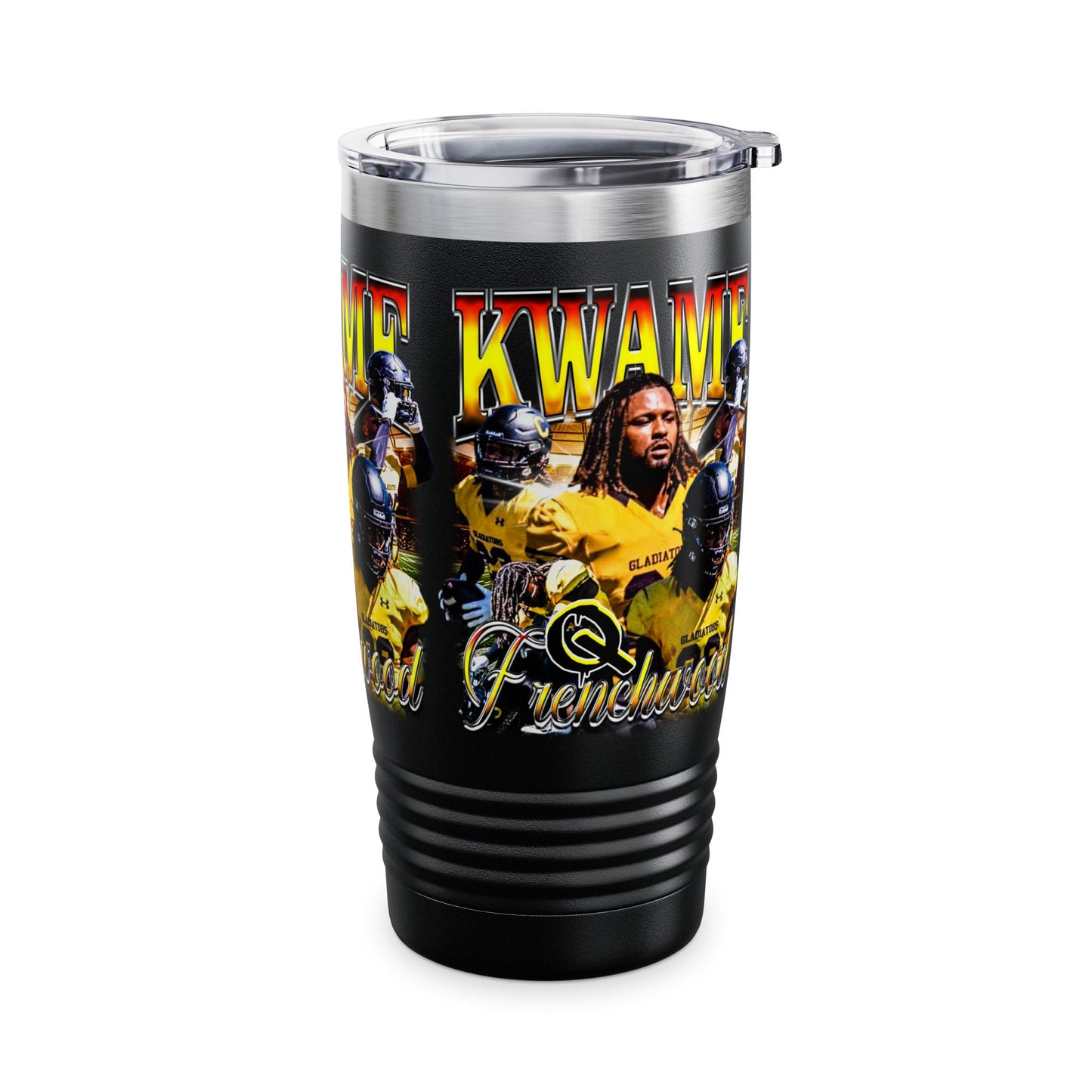 Kwame Frenchwood Stainless Steal Tumble