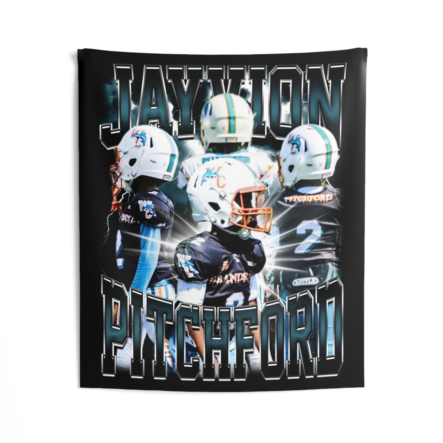 Jayvion Pitchford Tapestry 50” x 60”