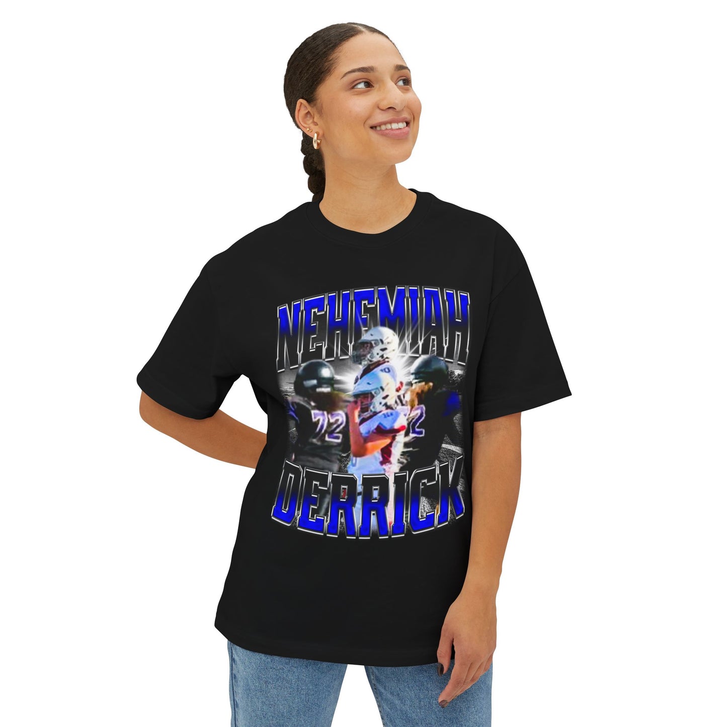 Nehemiah Derrick Oversized Vintage Tee