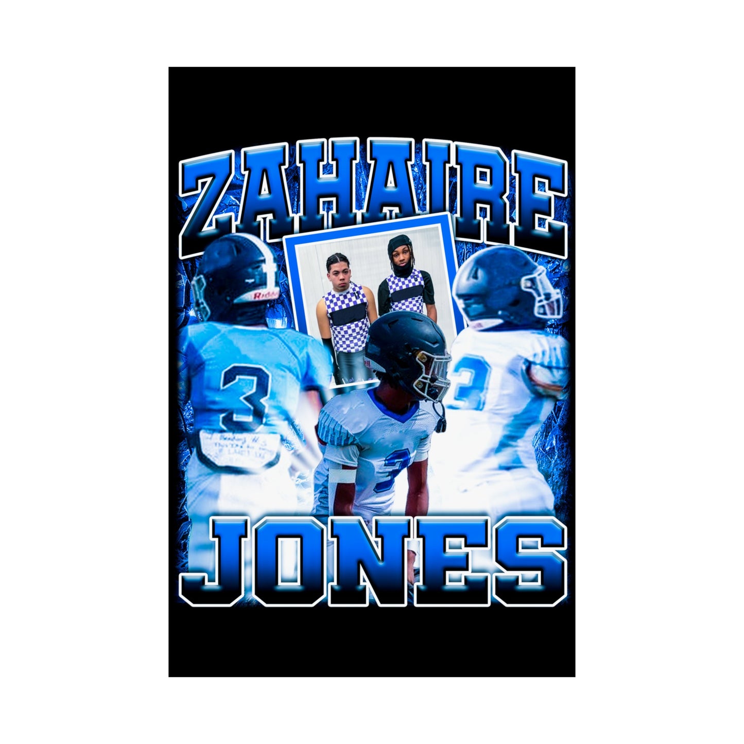 Zahaire Jones Poster 24" x 36"