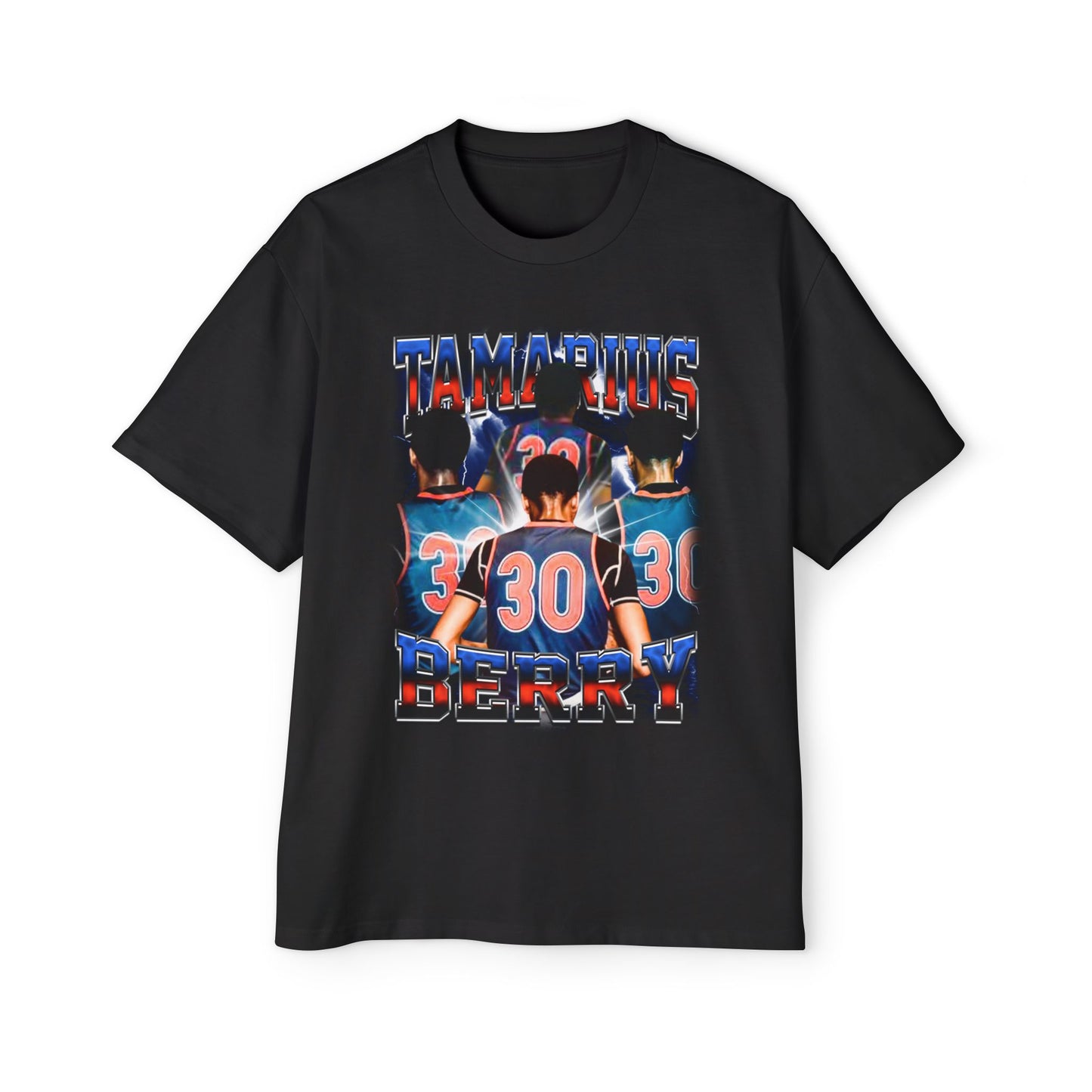 Tamarius Berry Oversized Retro Tee