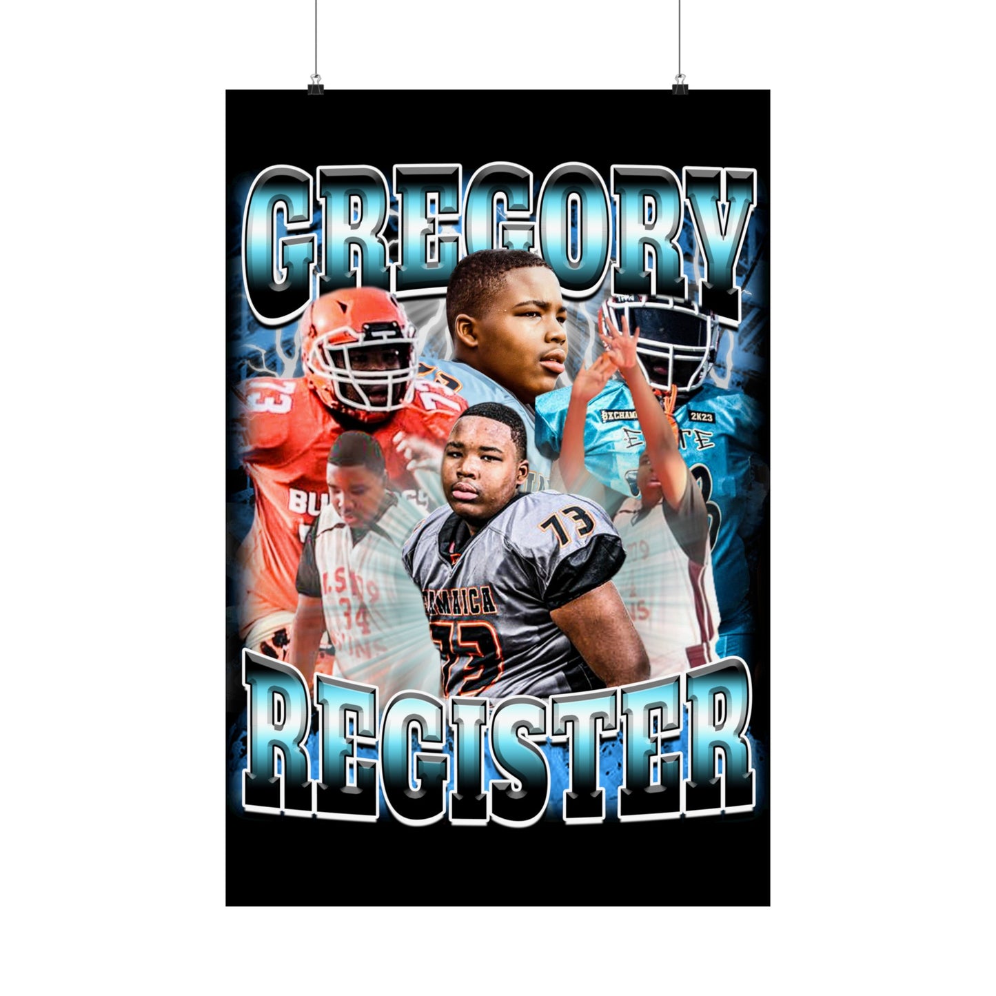 Gregory Register Poster 24" x 36"