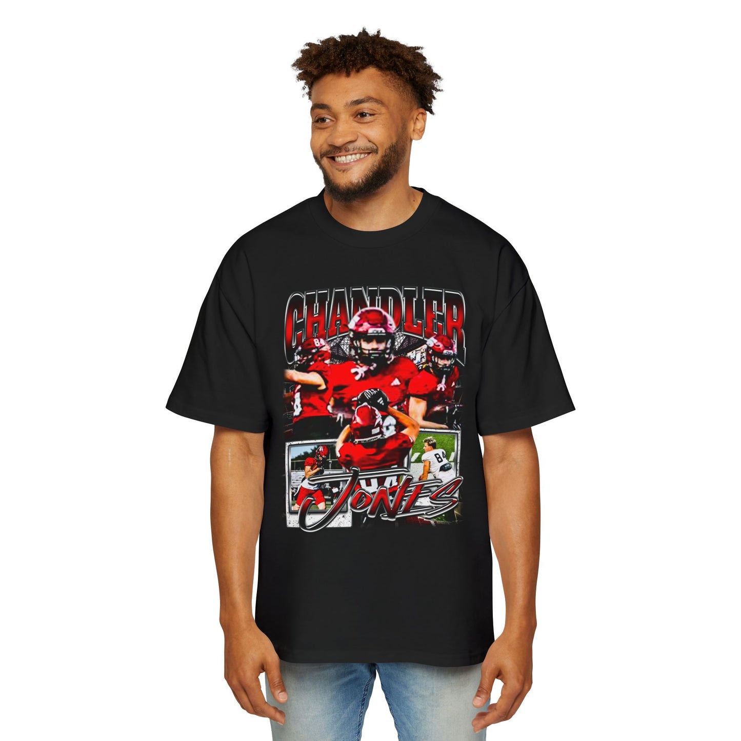 Chandler Jones Oversized Retro Tee