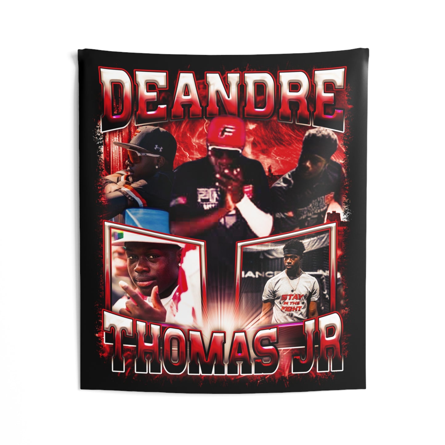 DeAndre Thomas Jr Tapestry 50” x 60”