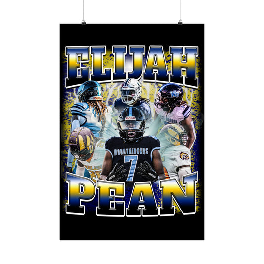 Elijah Pean Poster 24" x 36"
