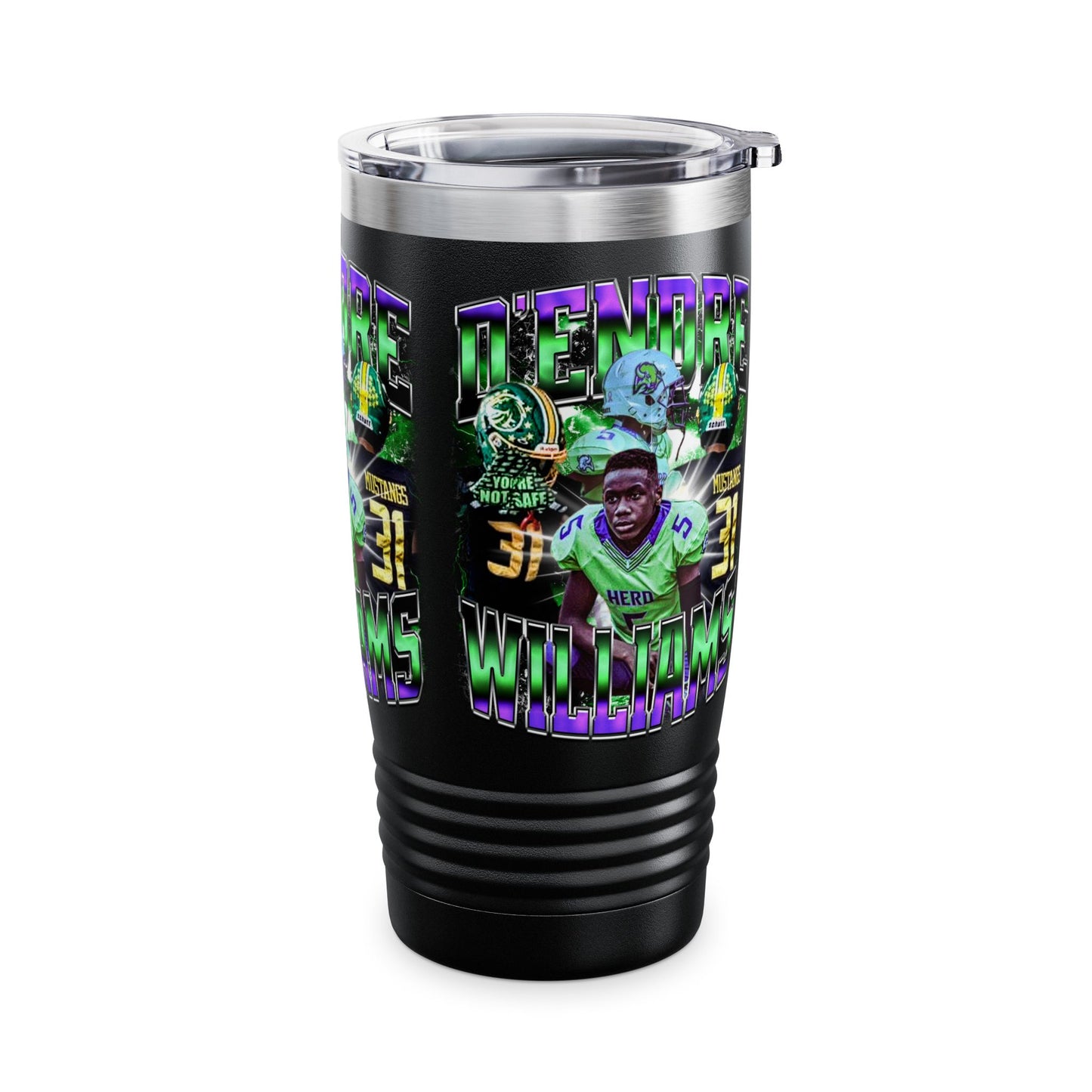 D'endre Williams Stainless Steal Tumbler