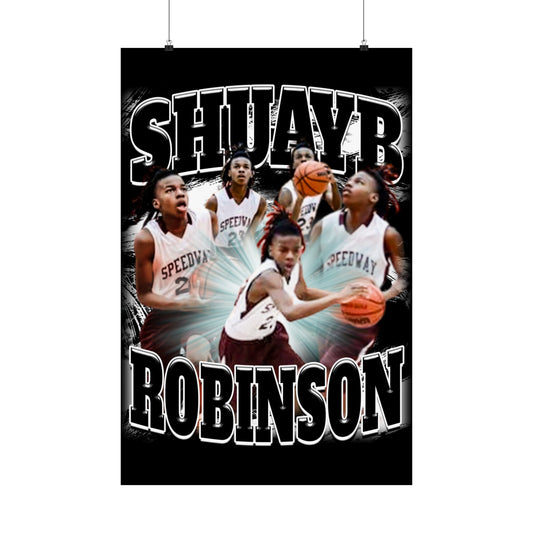 Shuayb Robinson Poster 24" x 36"