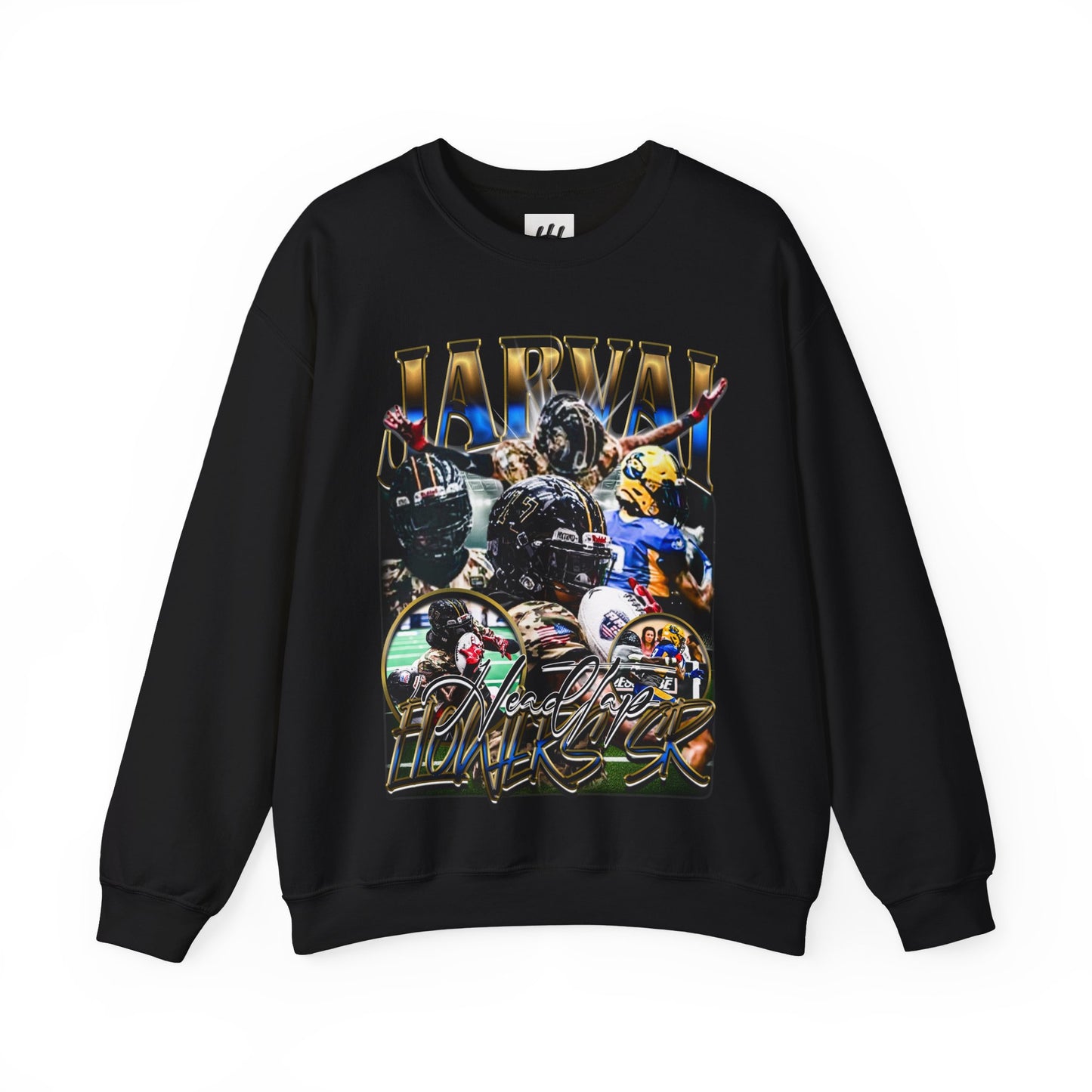 Jarvai Flowers Sr Crewneck Sweatshirt