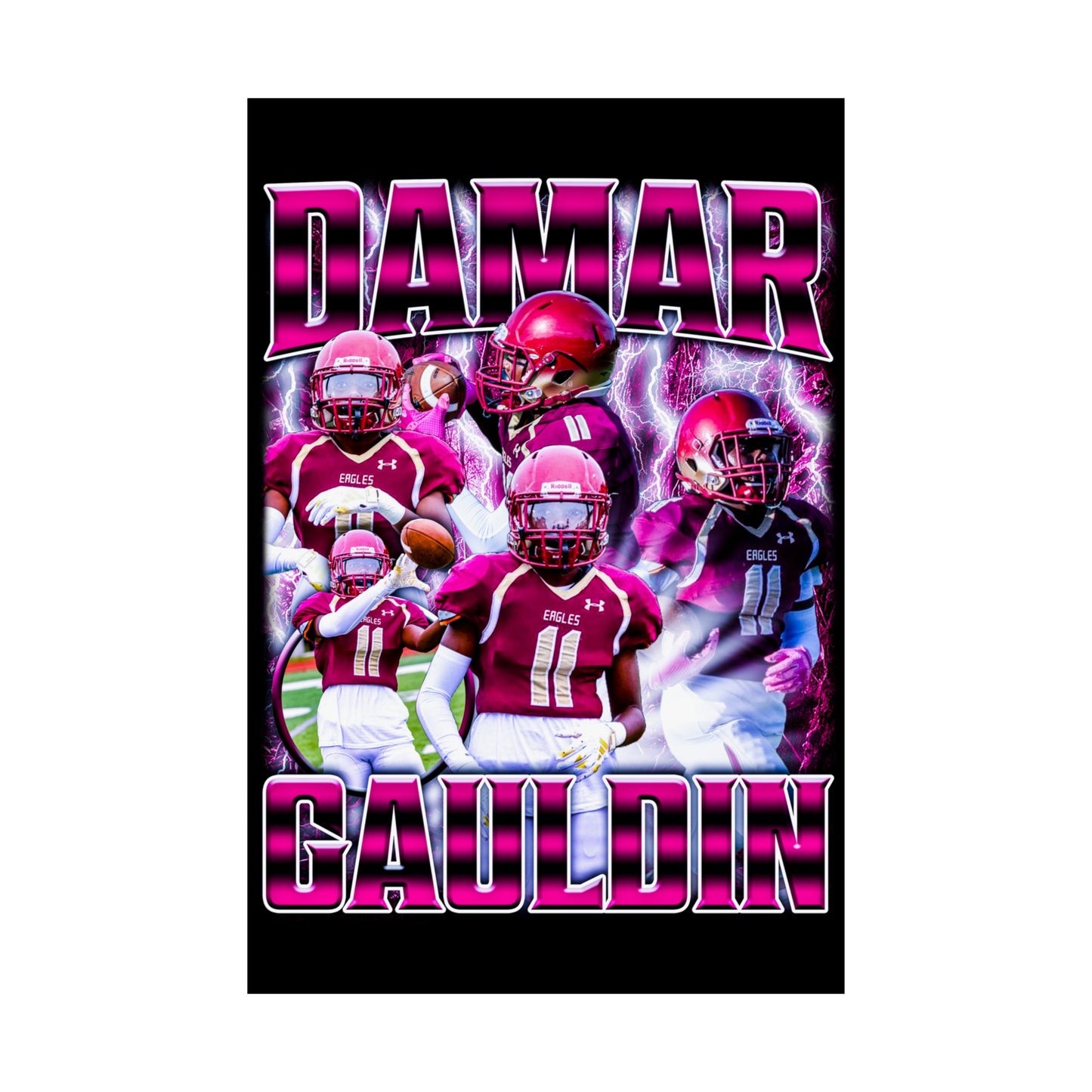 Damar Gauldin Poster 24" x 36"