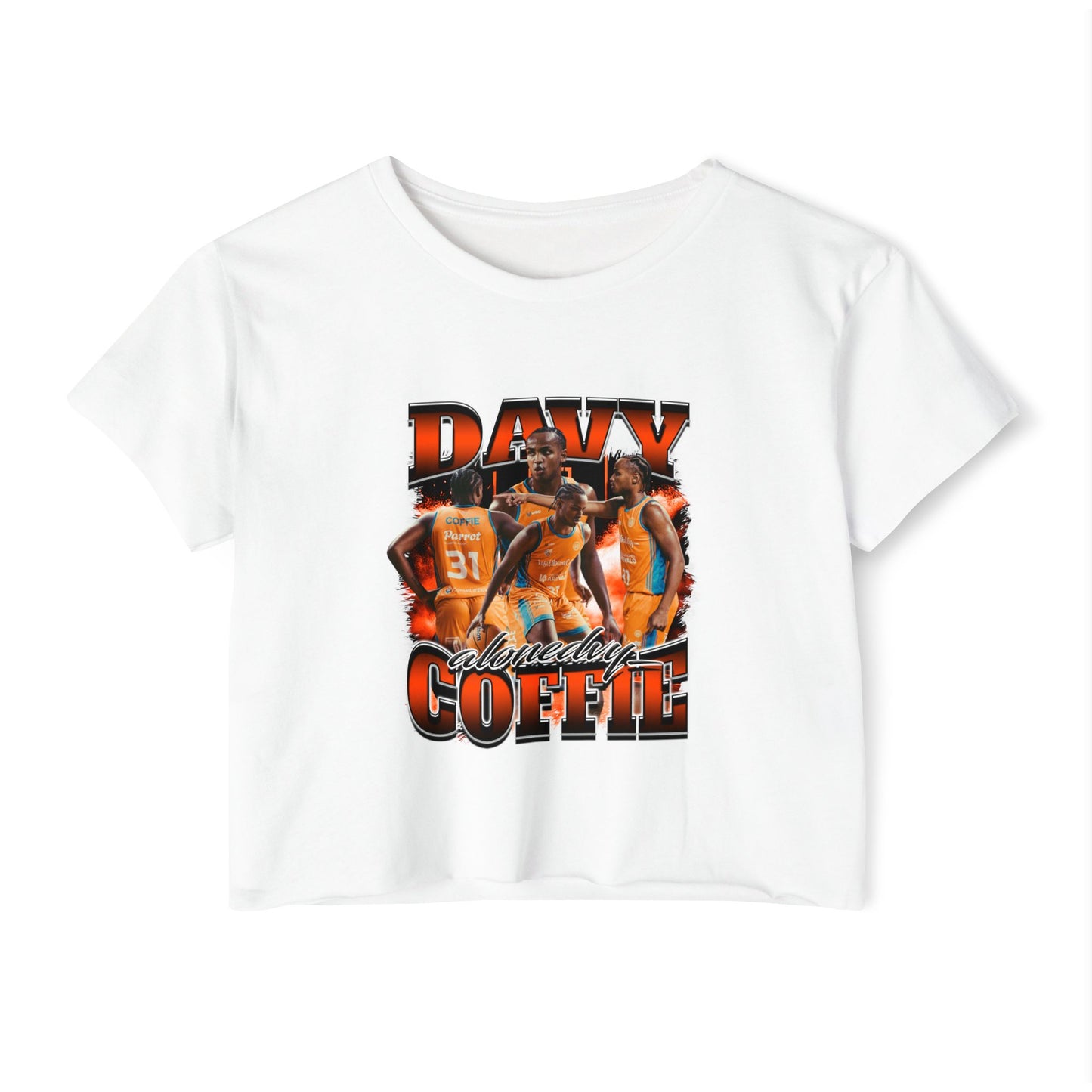 DAVY COFFIE Crop Top