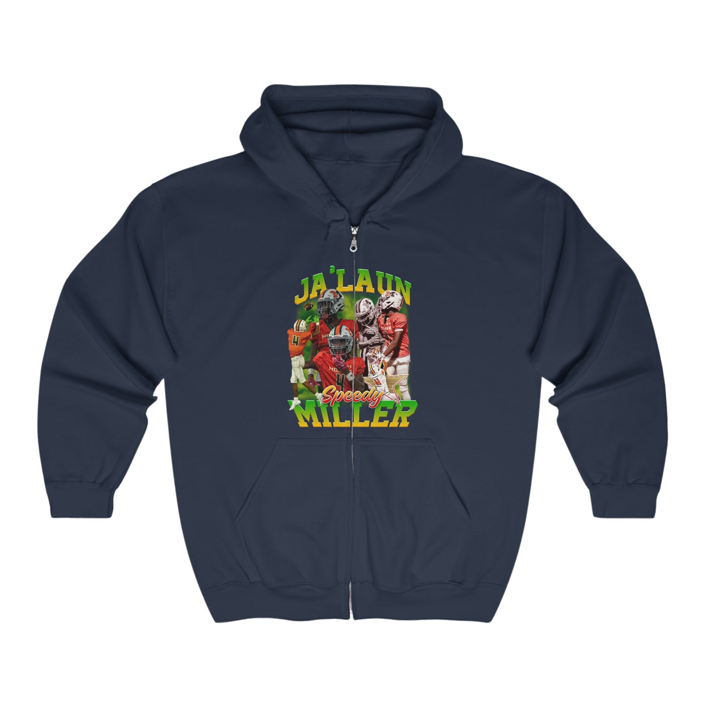 Ja'Laun Miller Full Zip Hoodie