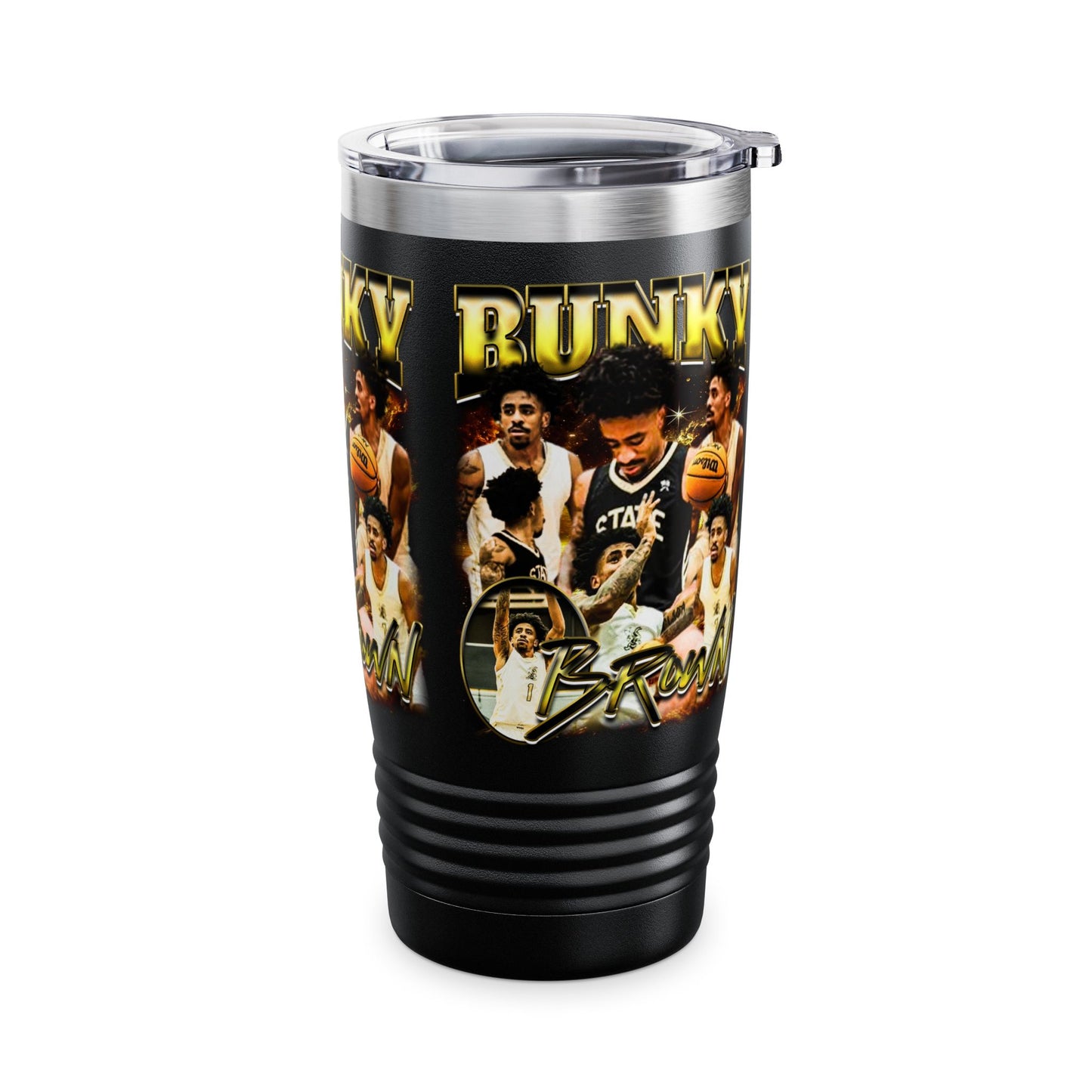 Bunky Brown Stainless Steel Tumbler