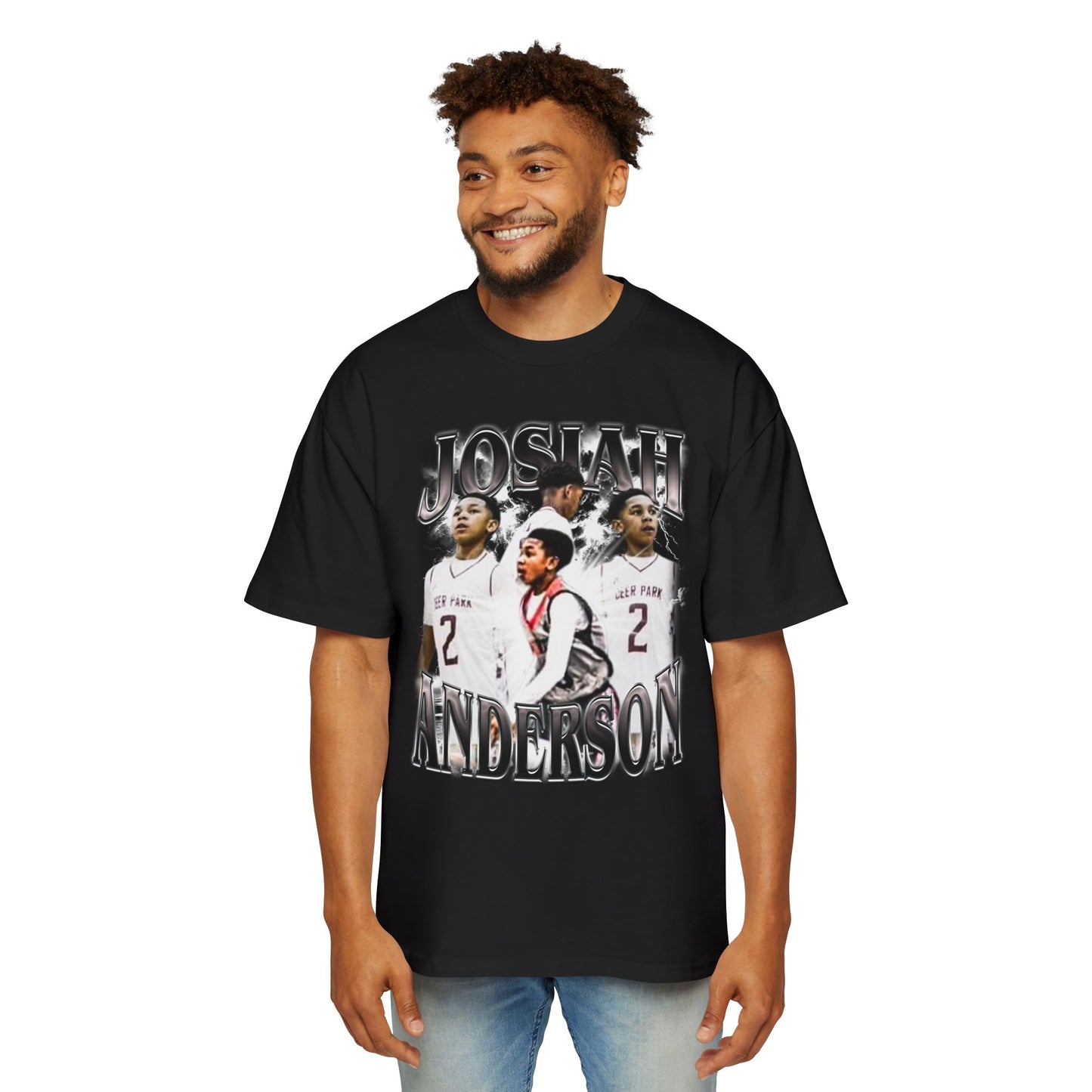 Josiah Anderson Oversized Retro Tee