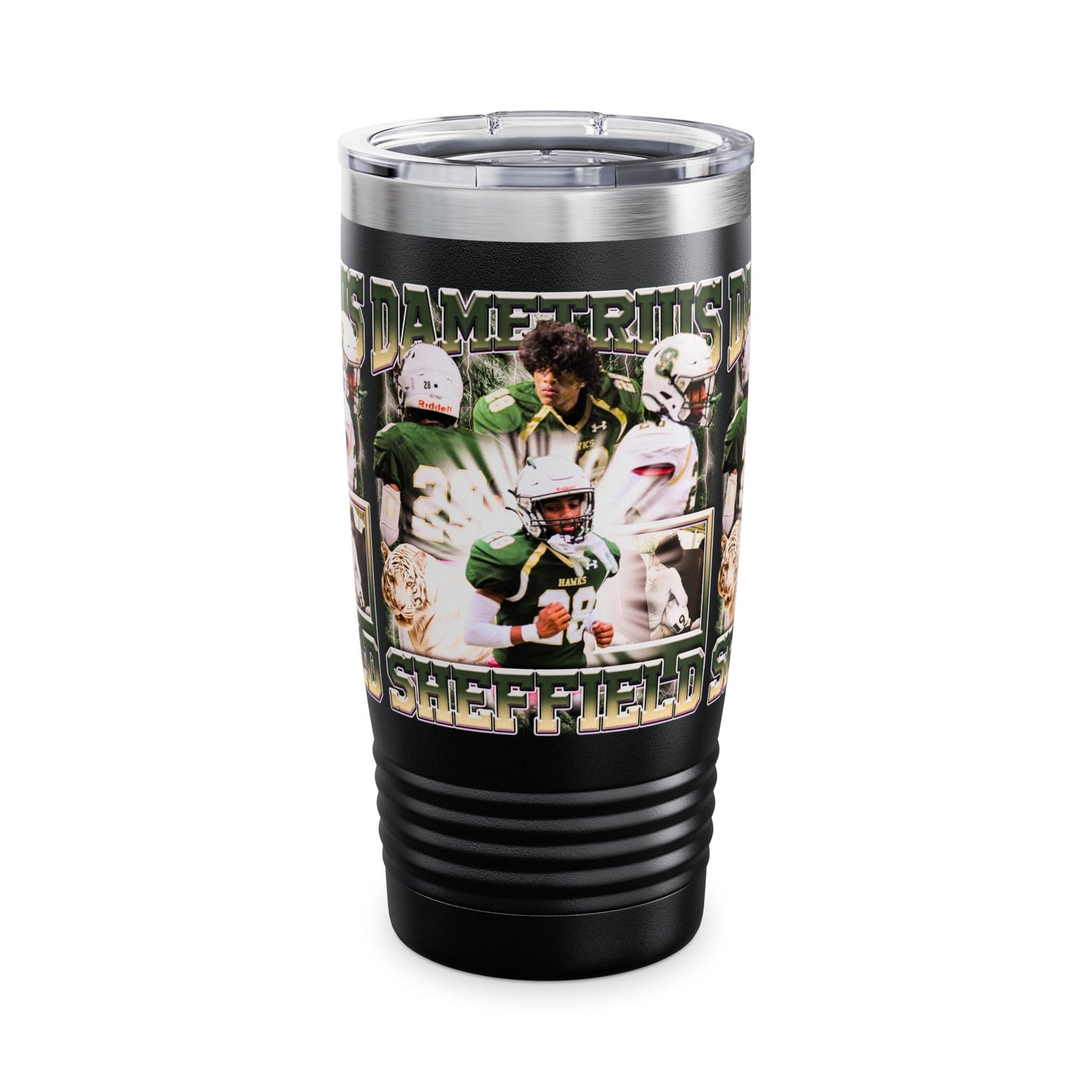 Demetrius Sheffield Stainless Steel Tumbler