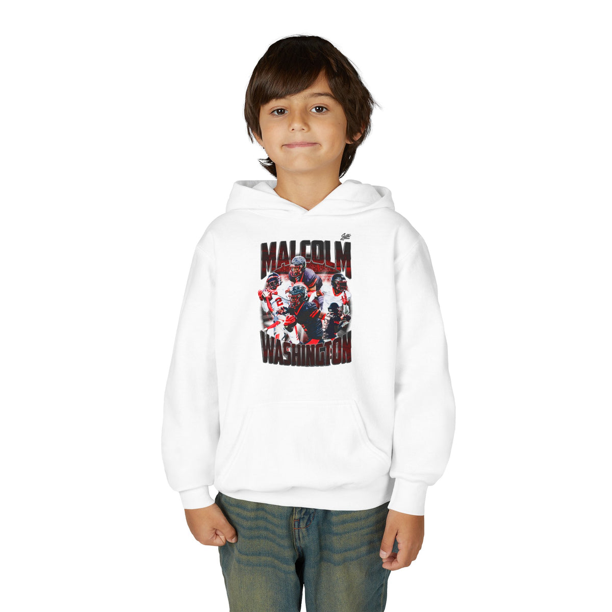 Malcolm Washington Youth Hoodie