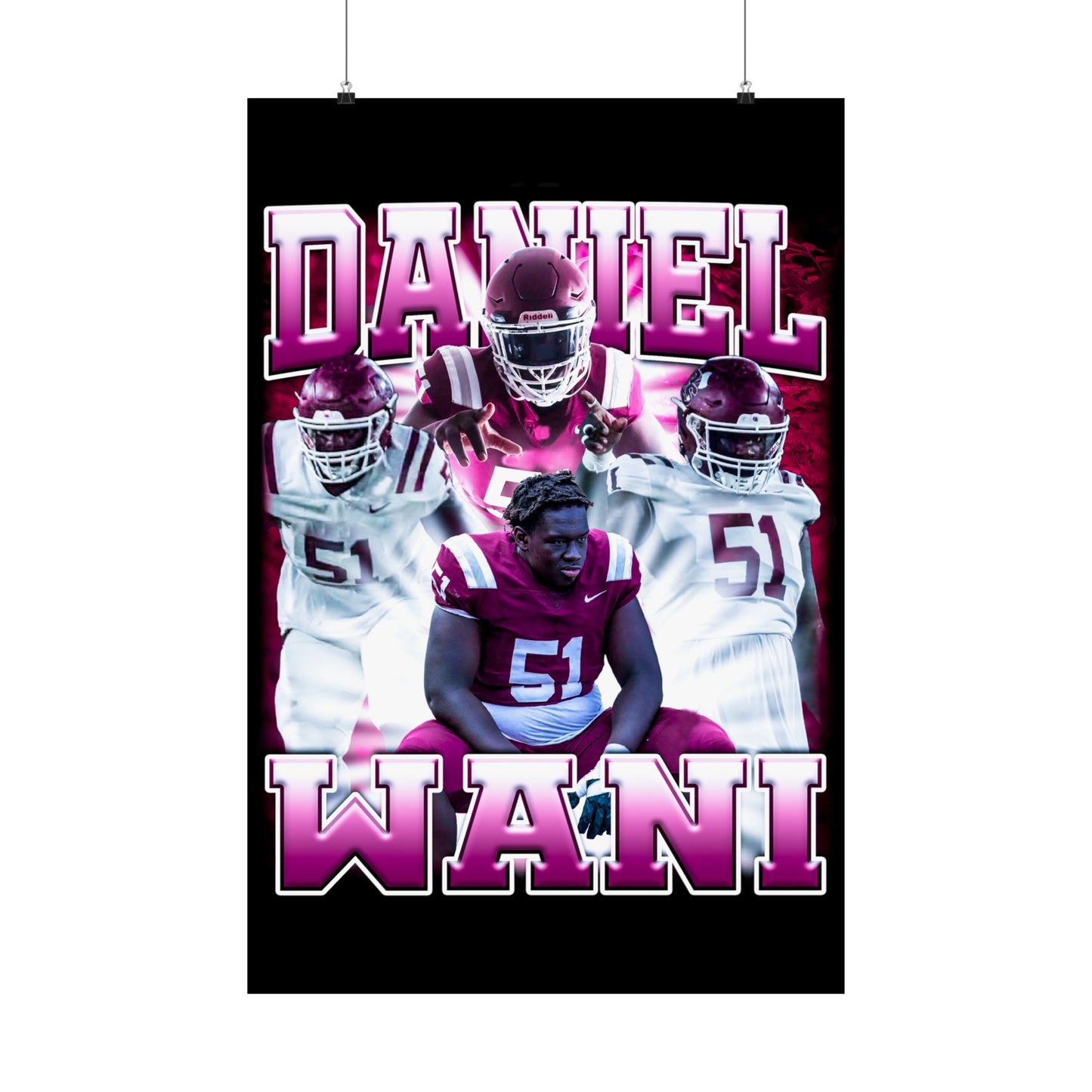 Daniel Wani Poster 24" x 36"