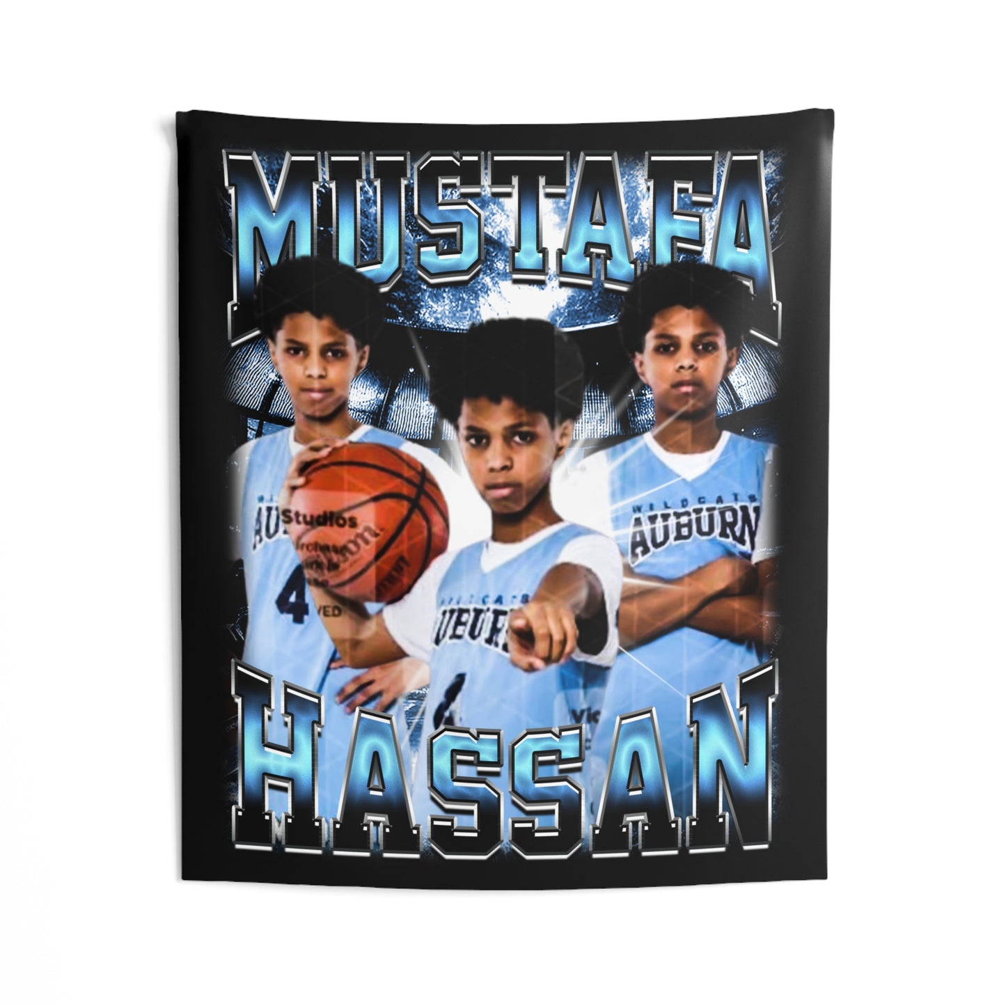 Mustafa Hassan Tapestry 50” x 60”