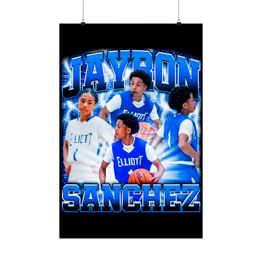 Jayron Sanchez Poster 24" x 36"