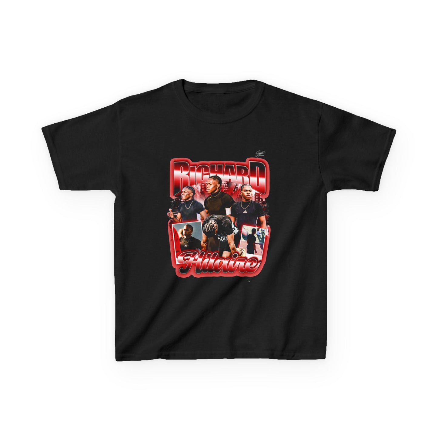 Richard Hilaire Youth Heavy Cotton Tee
