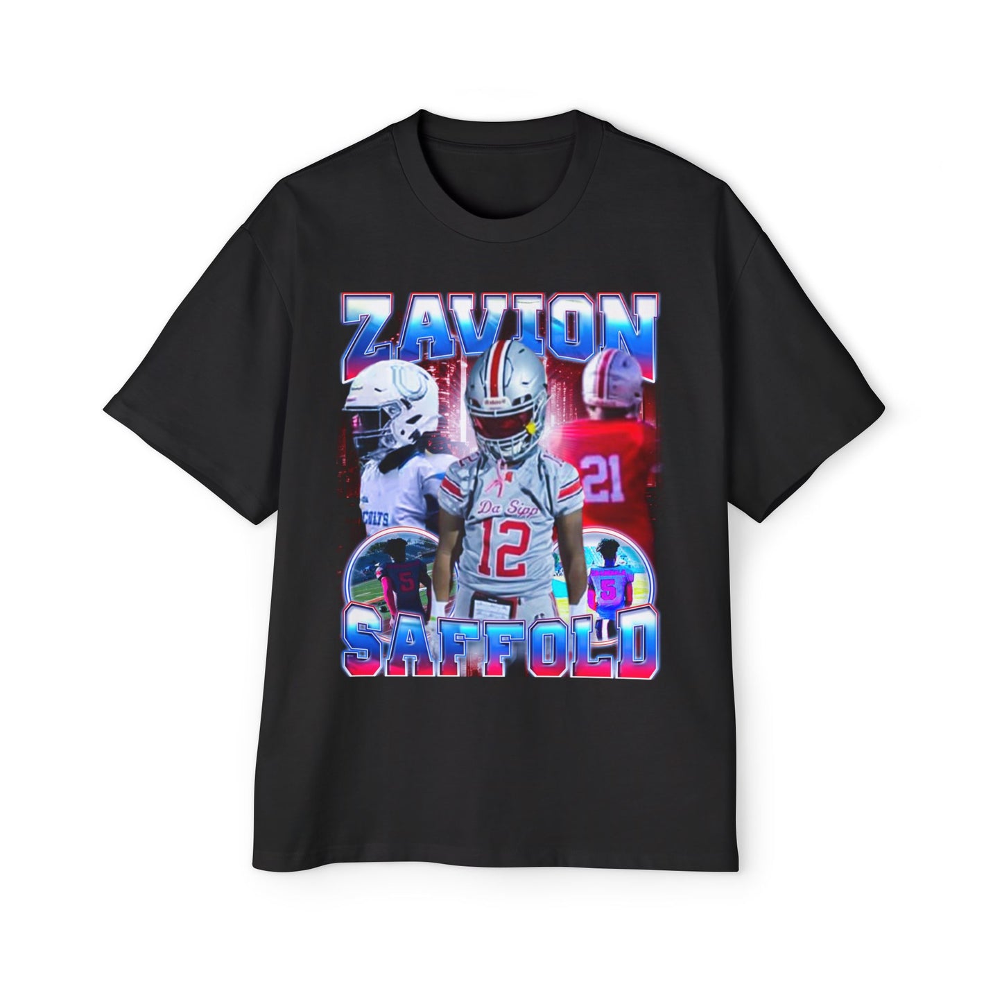 Zavion Saffold Oversized Retro Tee
