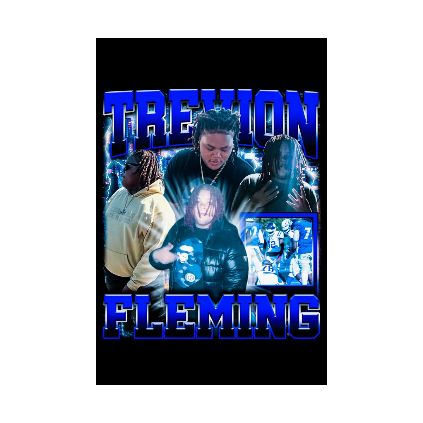 Trevion Fleming Poster 24" x 36"